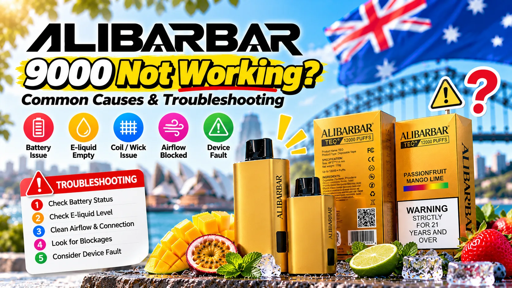 ALIBARBAR 9000 Not Working? Common Causes & Troubleshooting